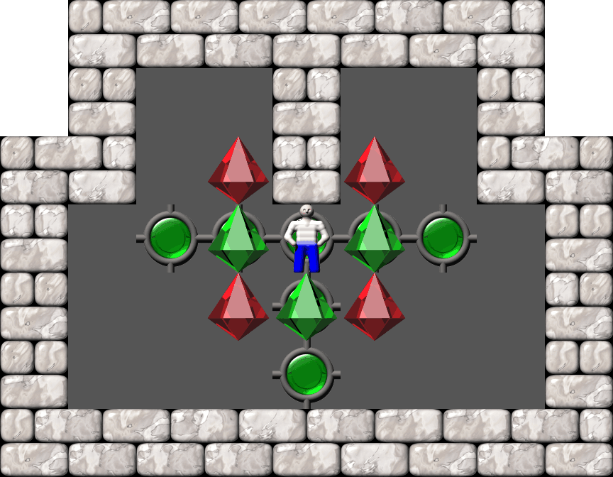 Сокобан Thinking Rabbit Arranged уровень 421